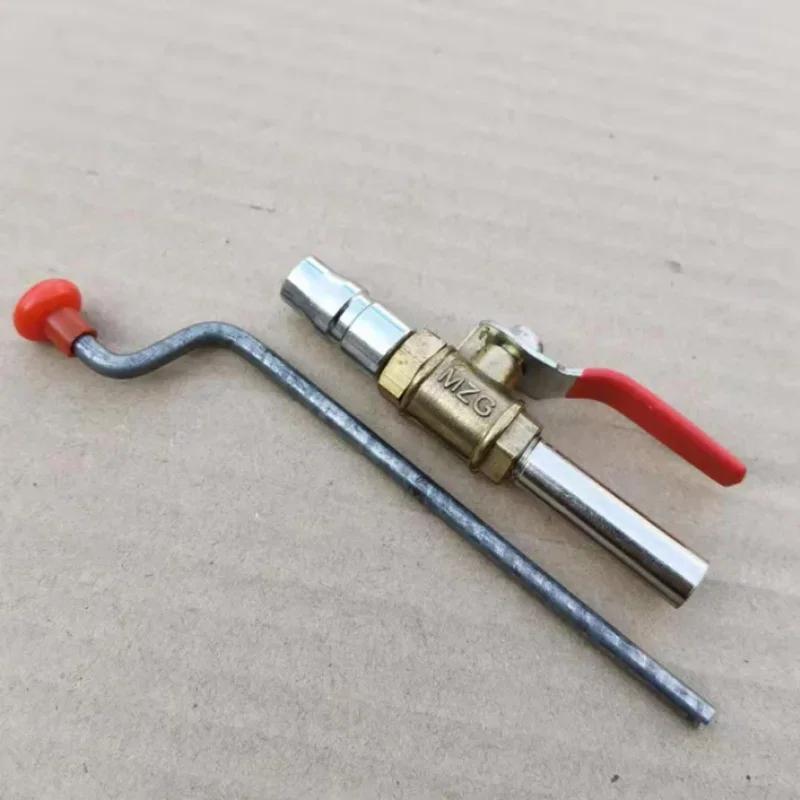 Portable Tire Repair Fast Short Inflation Rod, To Repair The Vacuum Tire Outside The Car Truck Inflate To Remove The Valve Core