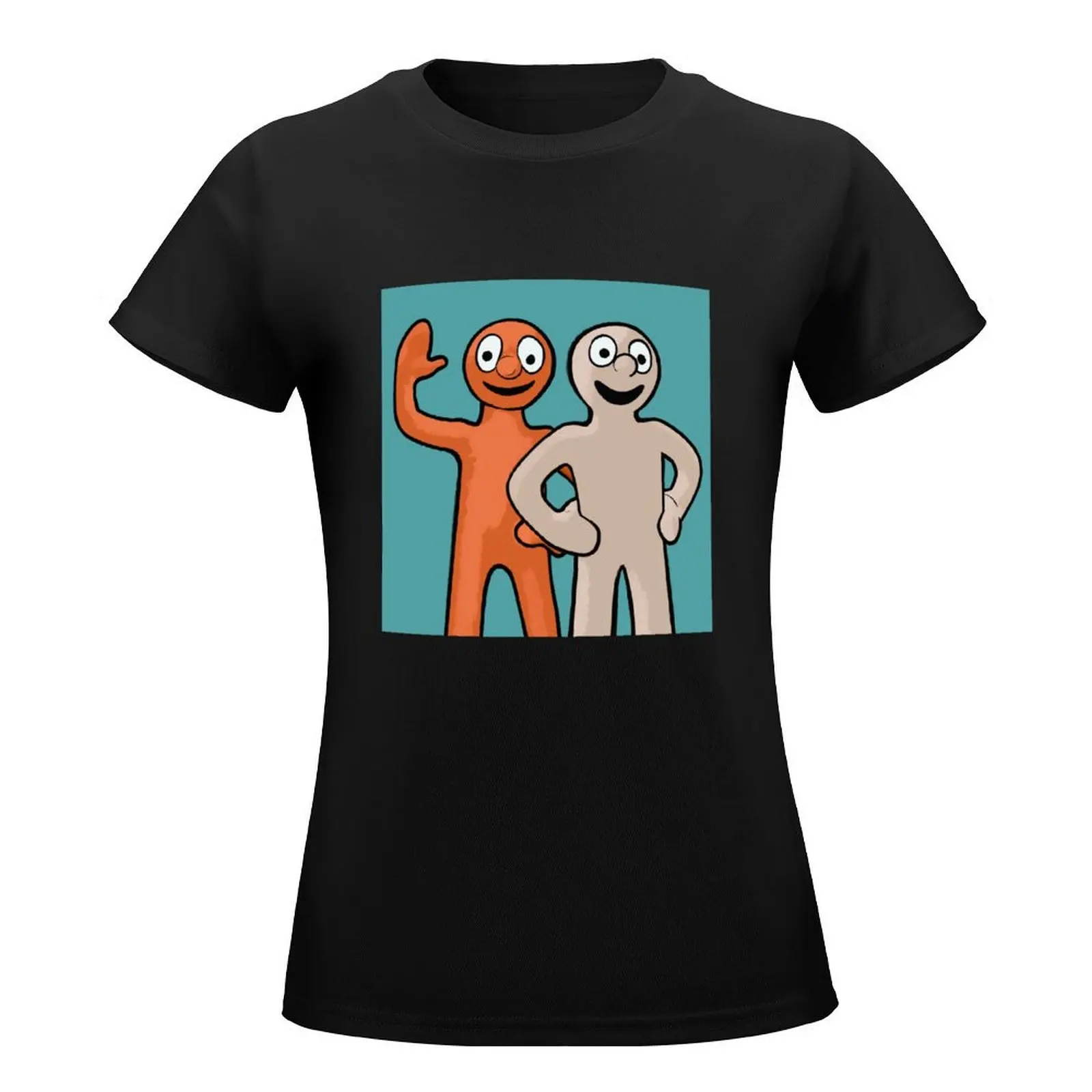 Morph and Chas T-Shirt Female clothing quick-drying hippie clothes t shirts for Women loose fit