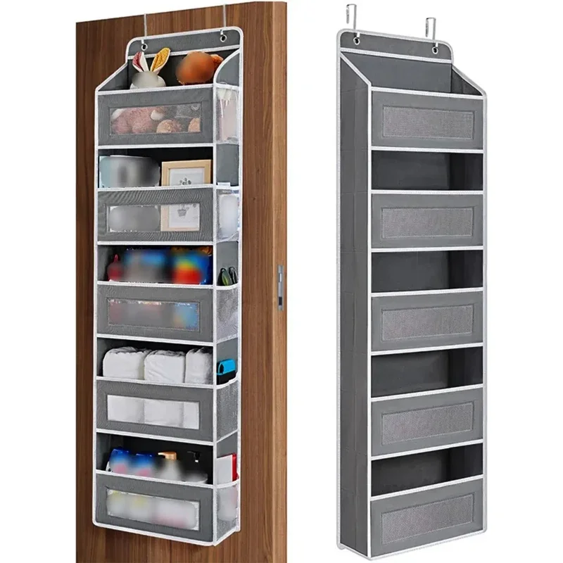 1/3/5 Layer Door Storage Device Camping Car Storage Device  Toy Diaper Bedroom Closet Wall Mounted Door Hanging Storage Device