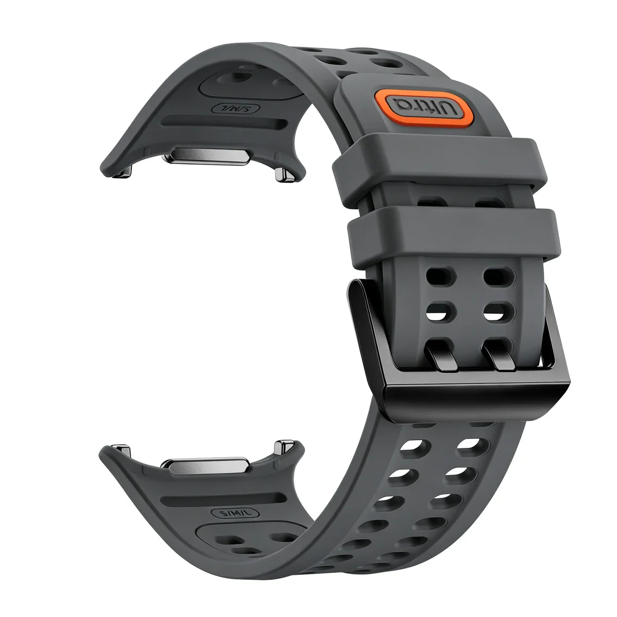 Original Silikonarmband für Samsung Galaxy Watch Ultra 2 47mm Marine Sport Armband Correa für GalaxyWatch Ultra 2026 2025 Bänder – Detail 23
