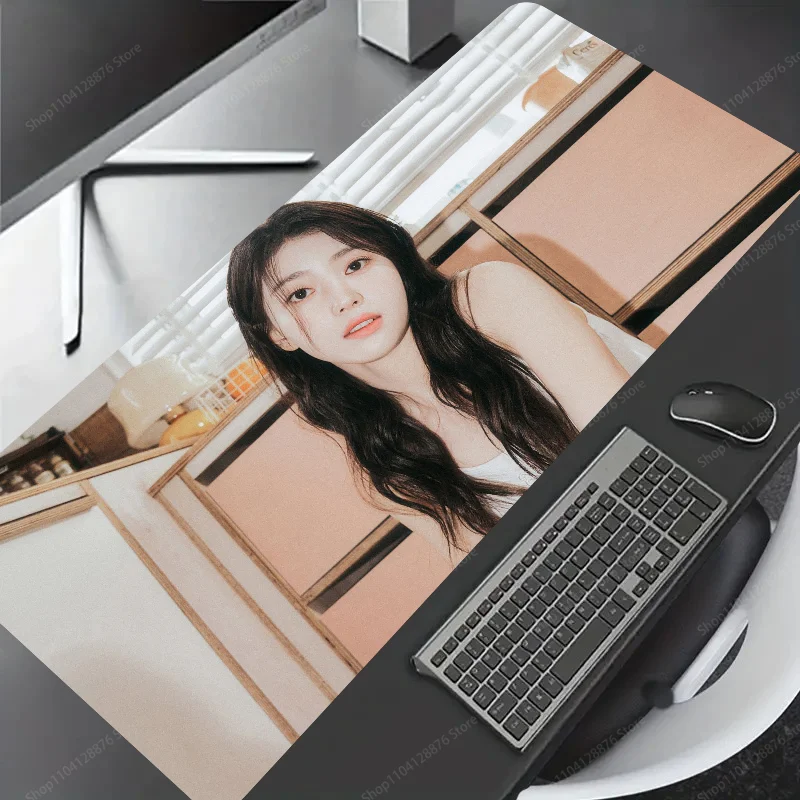 Idol Singer XiaoTing Ablum Giddy Mousepad Gaming Mouse pad Gamer Pc Accessories Deskmat Keyboard Mat Desk Protector Mause Pads