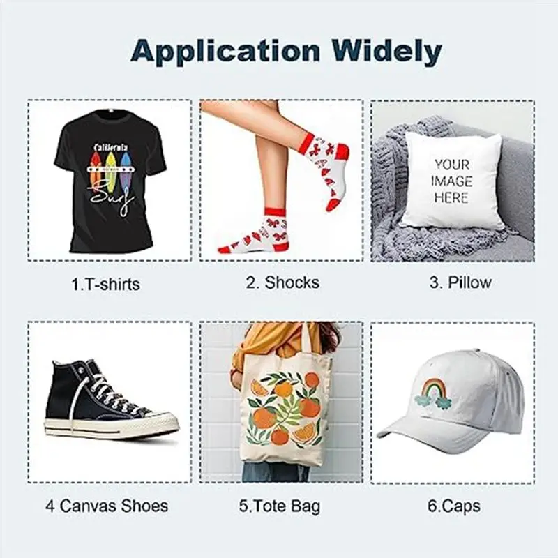 Leading-Double Sidedmatte Finish DTF Film For DTF Printers - Direct To T-Shirt Bag, Polyester