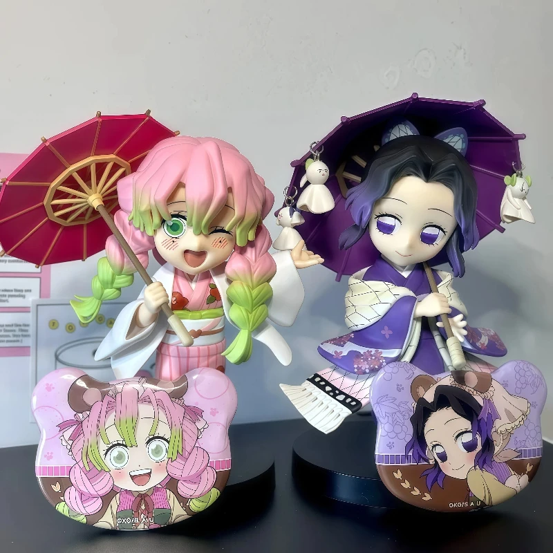 

Подлинная японская Bandai официальная фигурка Demon Slayer Series Plum Rain Series B, слепая коробка, модель автомобиля, декоративный предмет, подарок другу