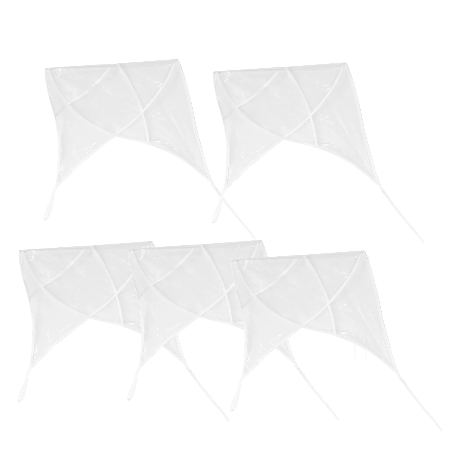 

5Pcs Waterproof Clear Rain Bonnet Plastic Durable Rainproof Hat Hair Style Protector Outdoor Hiking Camping Rainproof Caps