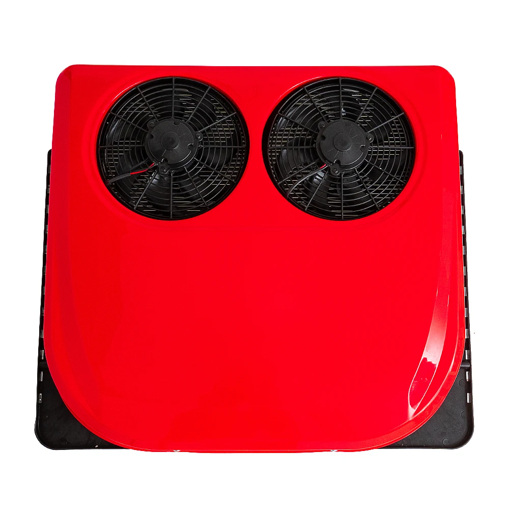 

12V RV Roof Top Truck Sleeper Air Conditioner Cooling AC Unit 24V Parking Cooler Car Van RV Cab Air Conditioner
