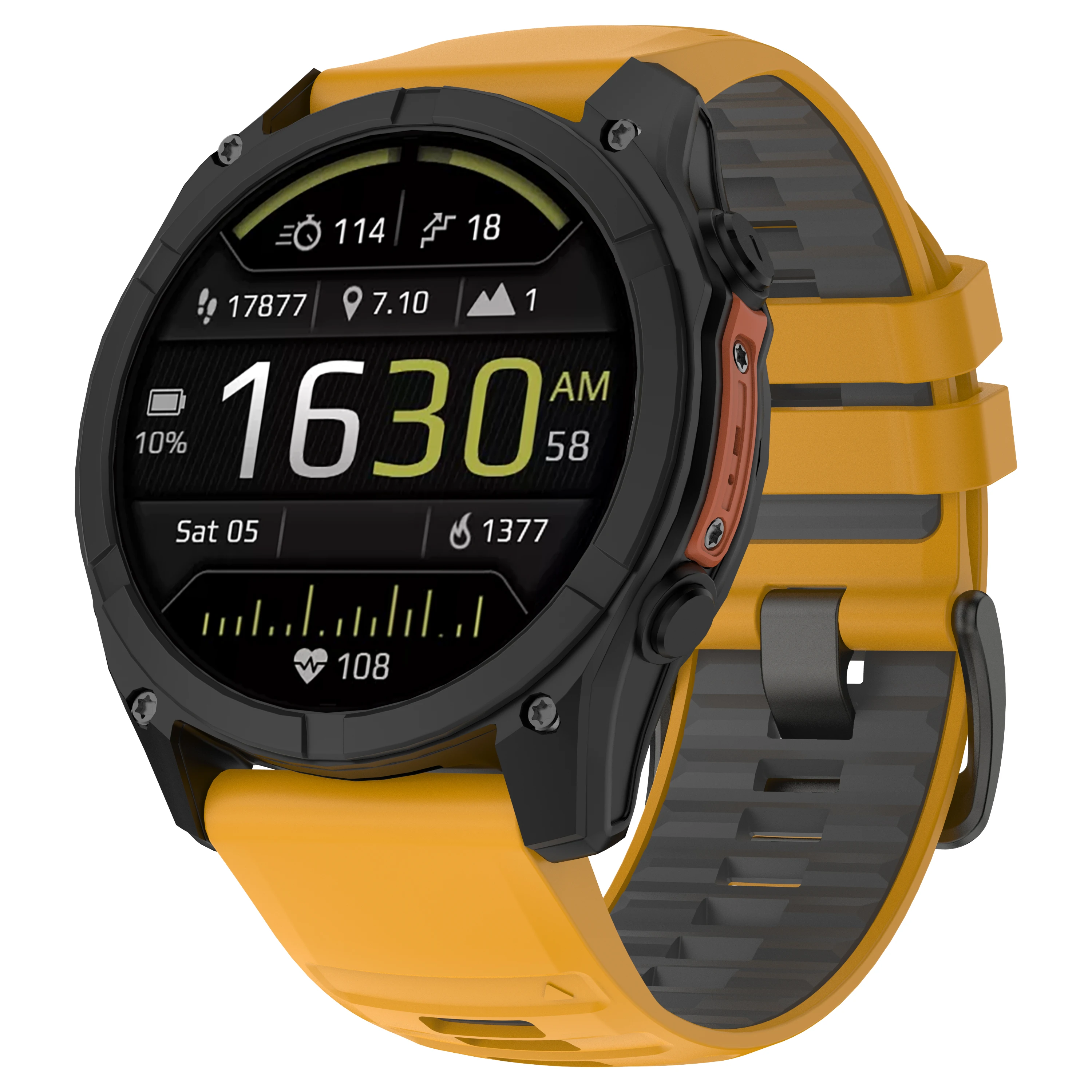 1:1 Fenix 8 Watchband QuickFit 22 26mm Strap for Garmin Fenix 5 5X Plus 6 6X Pro 7 7X 8 Epix Pro Tactix Quatix 47 51mm Bracelet