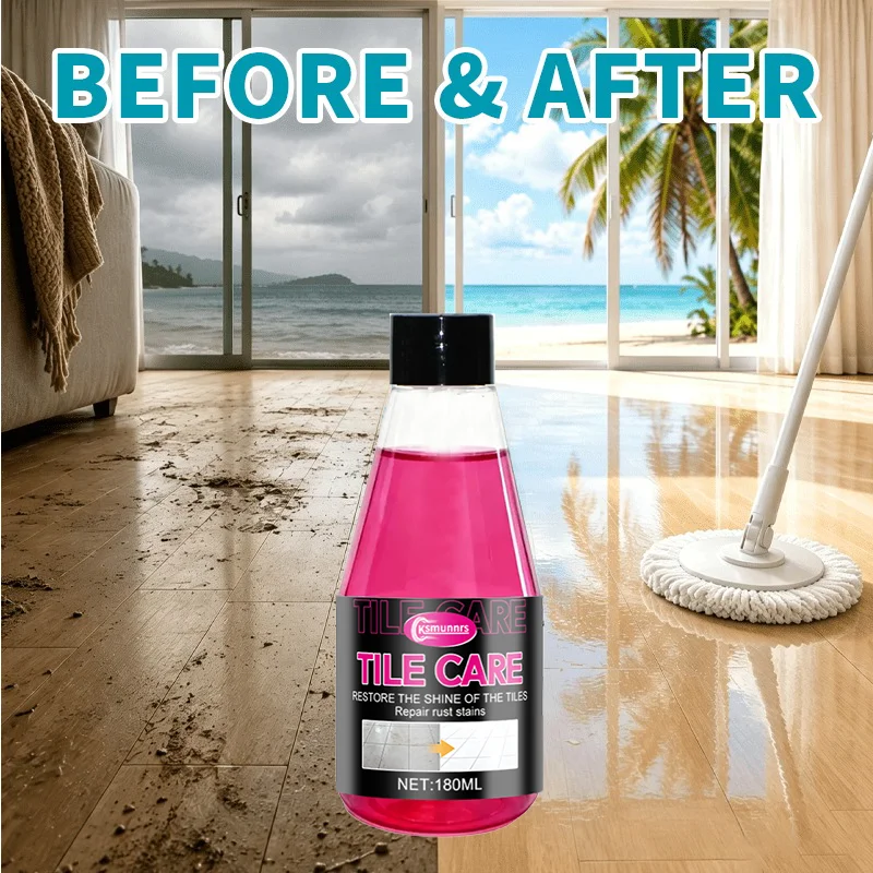 New Powerful multi-surface floor cleaning concentrate, with strong stain removal ability, suitable for tile and wooden floors
