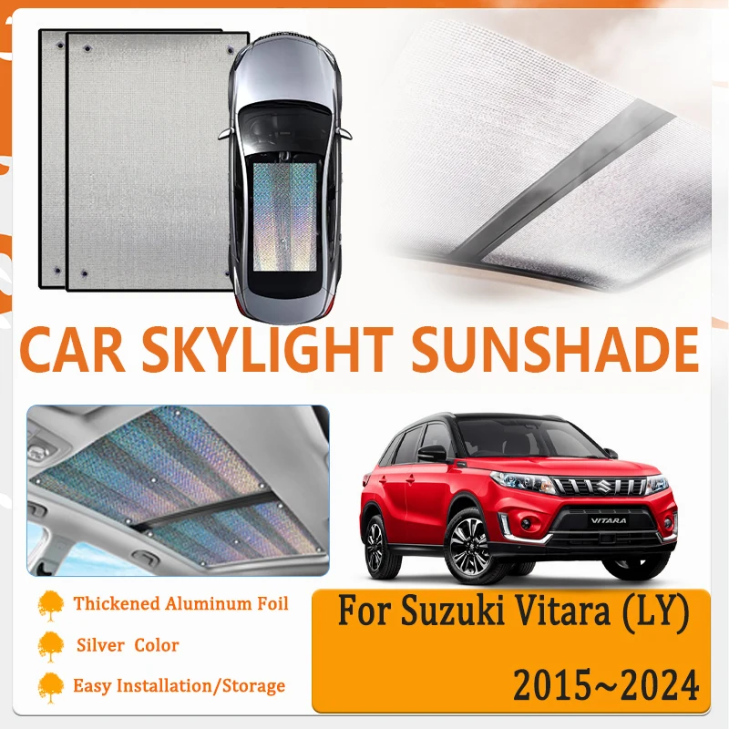 

2PCS For Suzuki Vitara LY MK4 2015~2024 2023 Car Skylight Window Sunshades Sun Shields Visors Windshiels Shades Auto Accessories