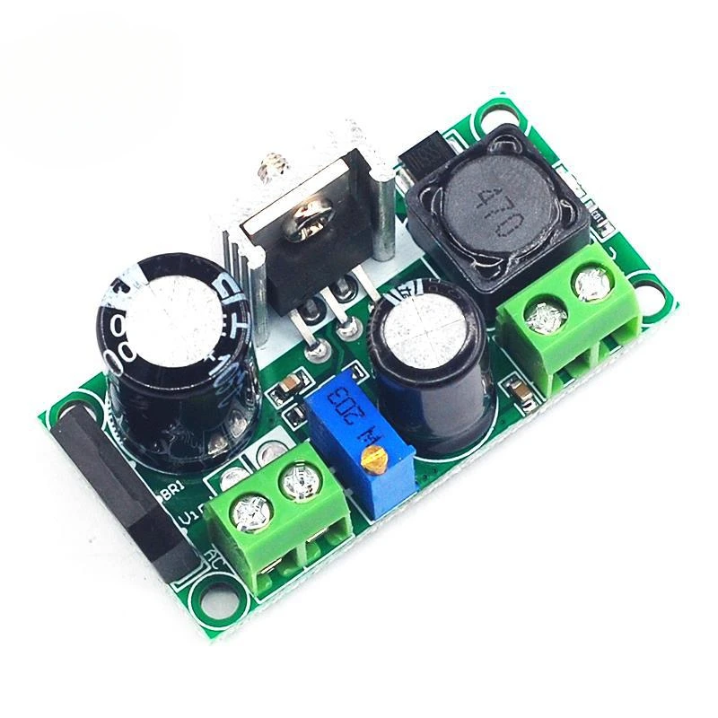 AC-DC Low Voltage Step-Down Power Supply Module LM2596HV Adjustable Regulated Power Module