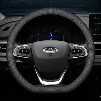 汽車方向盤套 超薄方向盤套 通用型 37-38cm 透氣方向盤套 汽車配件 10 最佳銷售 梅甘娜2配件 - №1