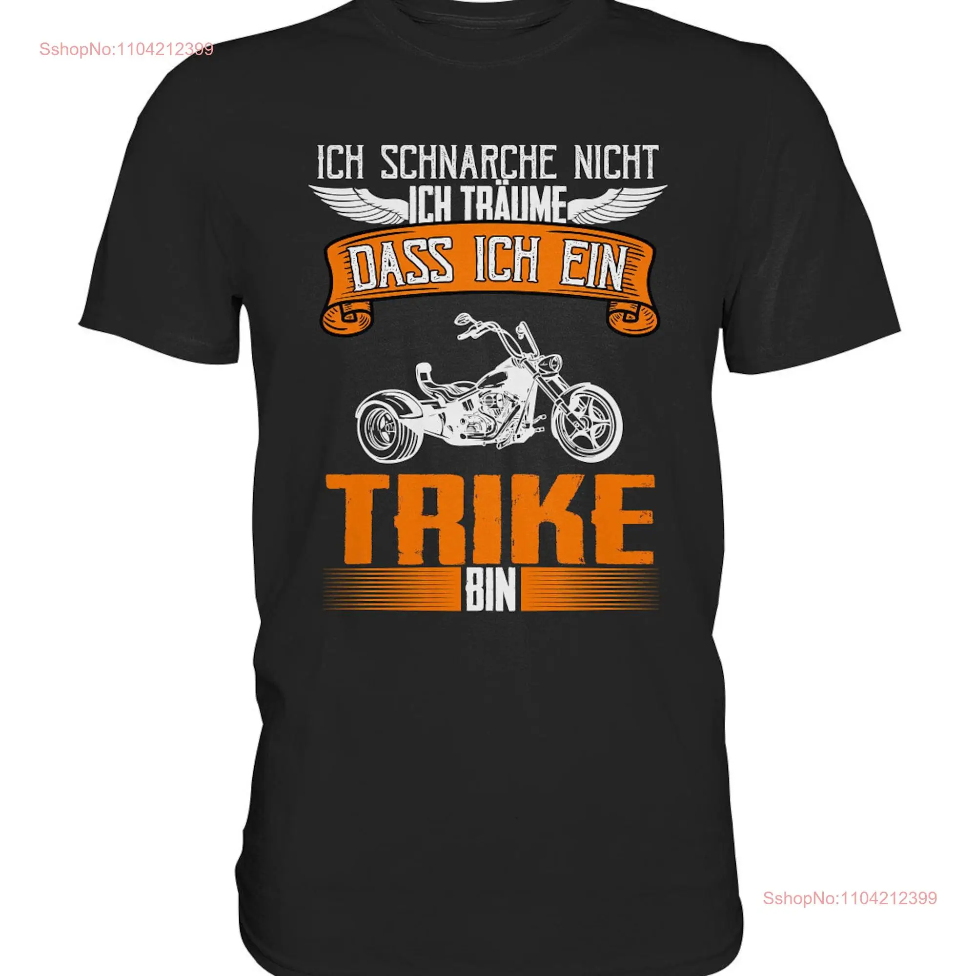 I don't snore Triker Trike T Shirt long or short sleeves