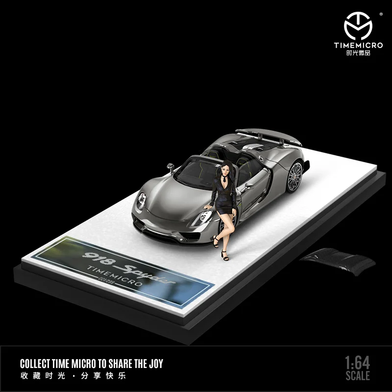 

X-T TIME MICRO 1:64 918 Alloy Diecast Model Car,Alloy Car Model For Collection & Display& Gift