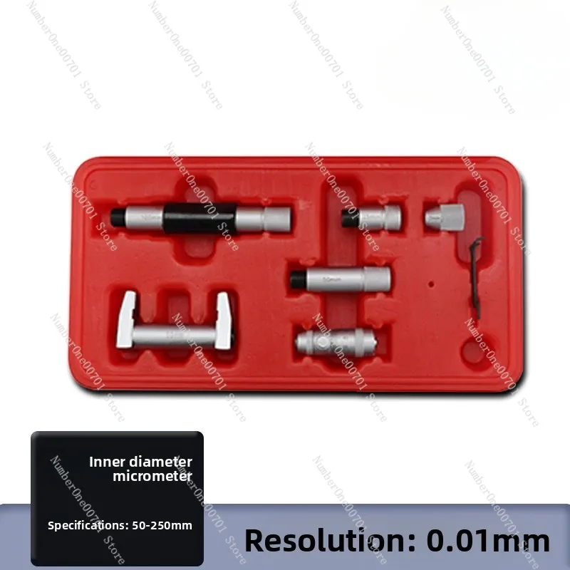 

High Precision Internal Diameter Micrometer 50-250/300/600mm Precision Inside Micrometer Hole Bore Internal Diameter Gage Gauge