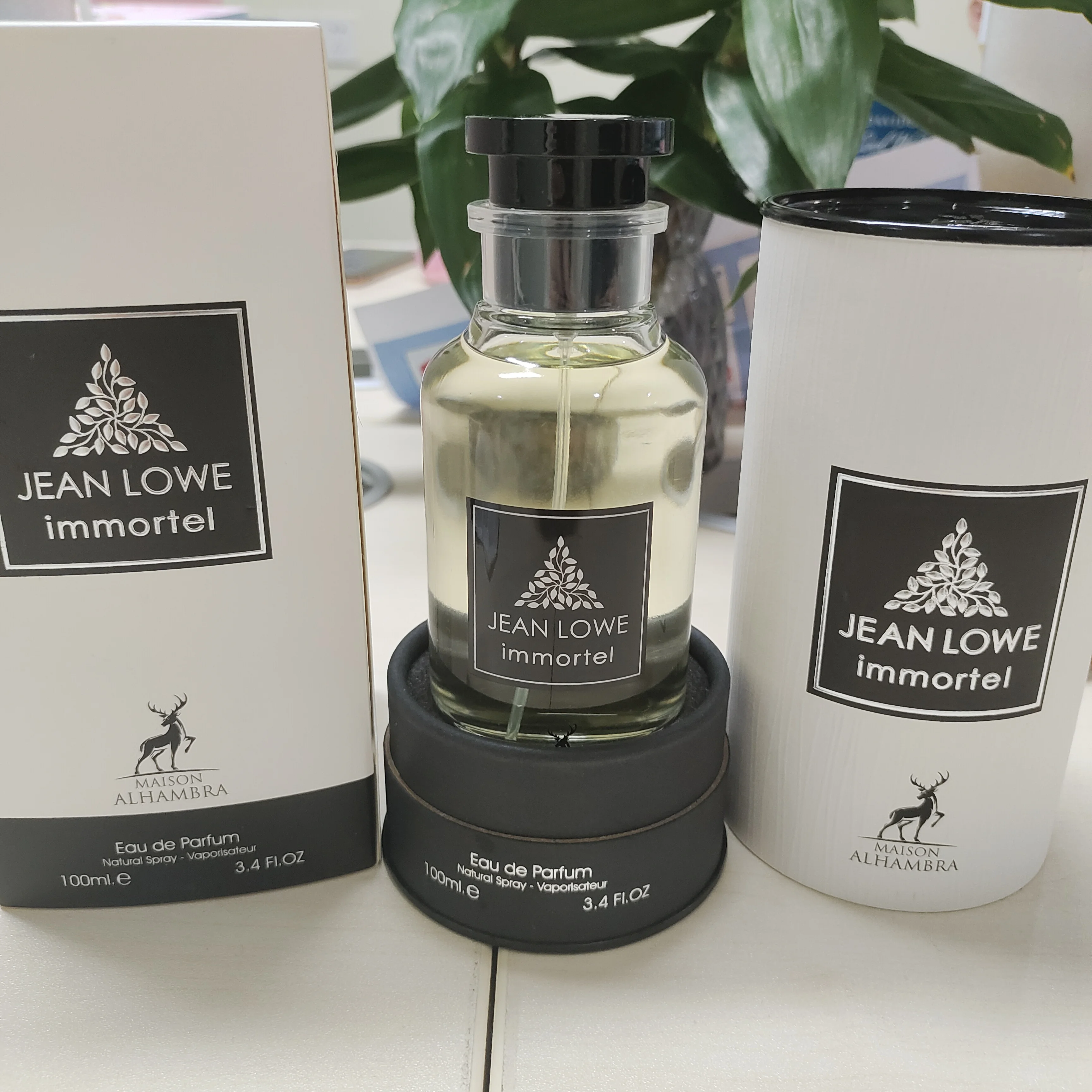 Alhambra Palace Parfüm Herren Eternal Fragrance -3,4oz EDP Spray ist für jeden Anlass geeignet, Weihnachtsgeschenk, Halloween-Geschenk