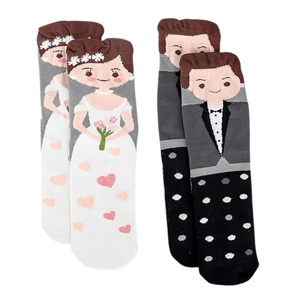 ของขวัญแต่งงานตลกสําหรับผู้ชายผู้หญิงของขวัญเจ้าสาวและเจ้าบ่าวเจ้าสาวถุงเท้าคู่ถุงเท้าตลกของขวัญแต่งงาน