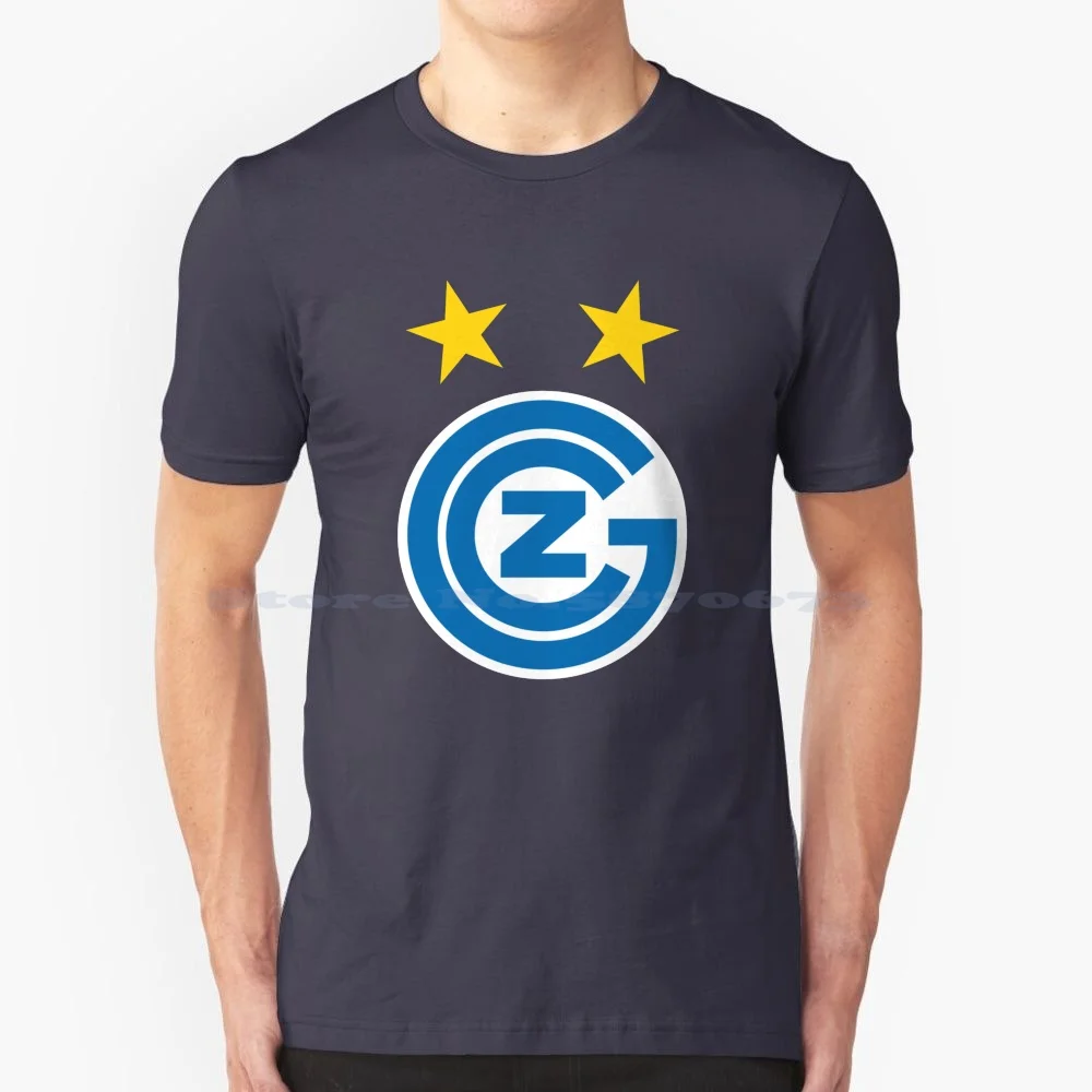 Grasshopper Club Zürich T Shirt 100% Cotton Tee Grasshopper Club Zürich Logo Grasshopper Club Zürich Fans Switzerland Idea