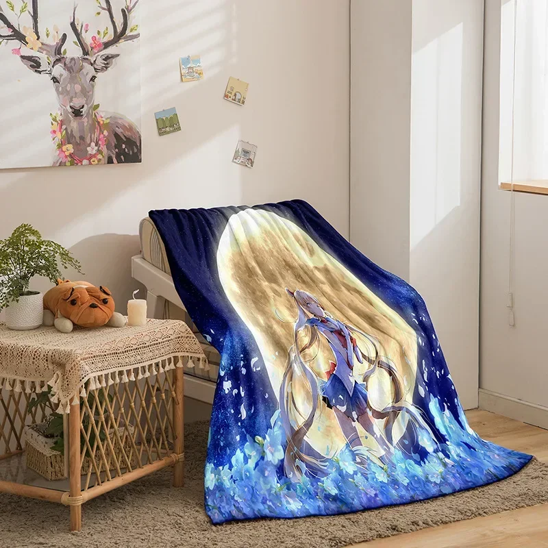 Japanische Anime Seemann Mond Peripherie Serie Flanell Decke 3d gedruckt Sofa Decke verdickte Abdeckung Decke das beste Geschenk