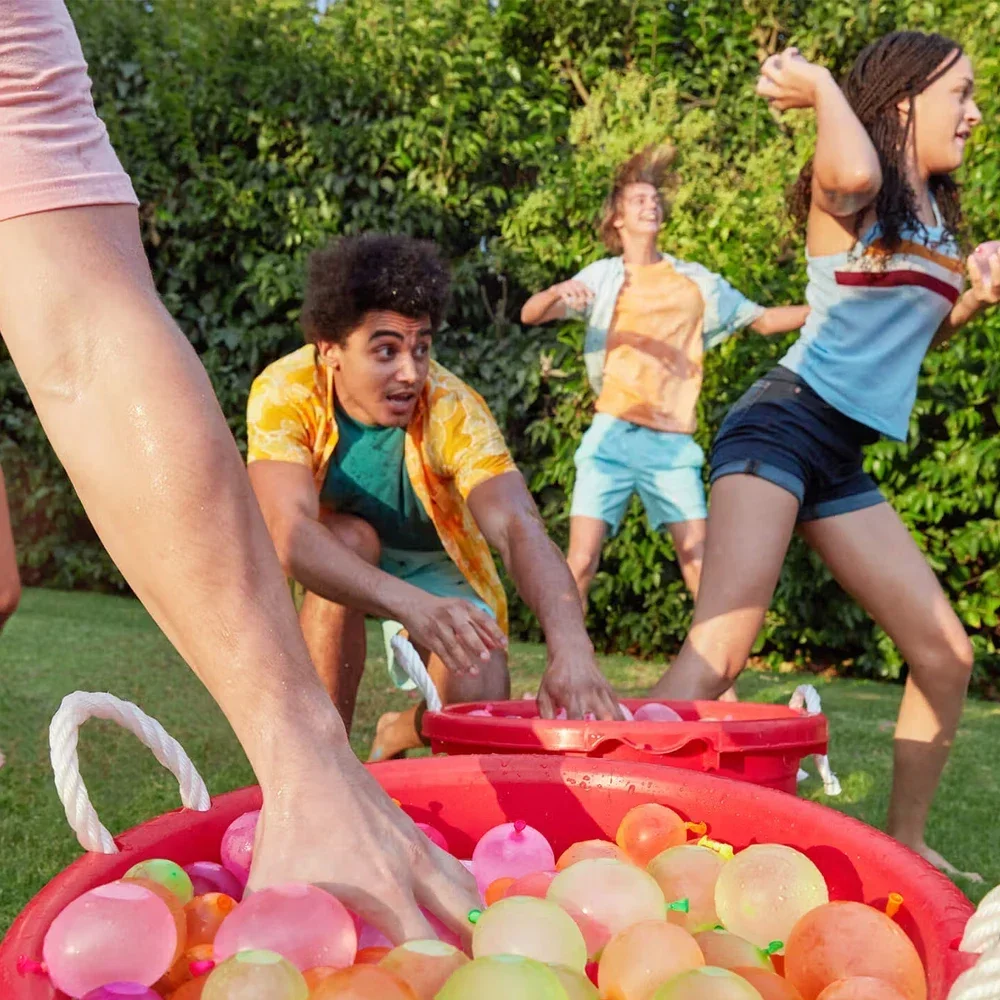 111 pezzi divertente pallina da polo d'acqua bomba estiva in piscina festa spiaggia all'aperto palla d'acqua a riempimento rapido giocattoli interattivi per lotta d'acqua