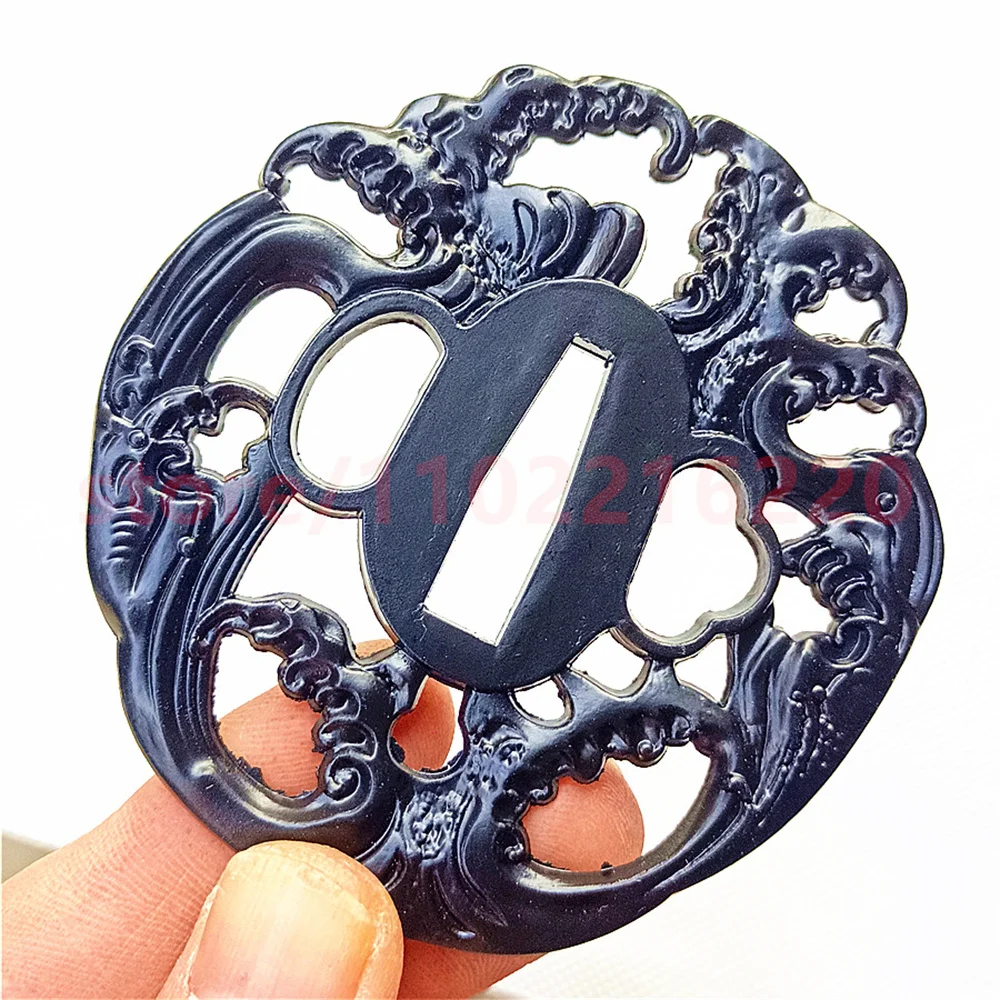 Exquisite Tsuba Alloy Handguard Guard For Real Japanese Japan Samurai Katana Sword Fittings Accessory Parts New