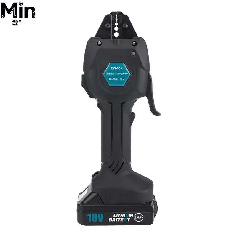 18V  Crimping Tool 16KN Portable Crimping Pliers for Pre-insulated Bare Terminal BB