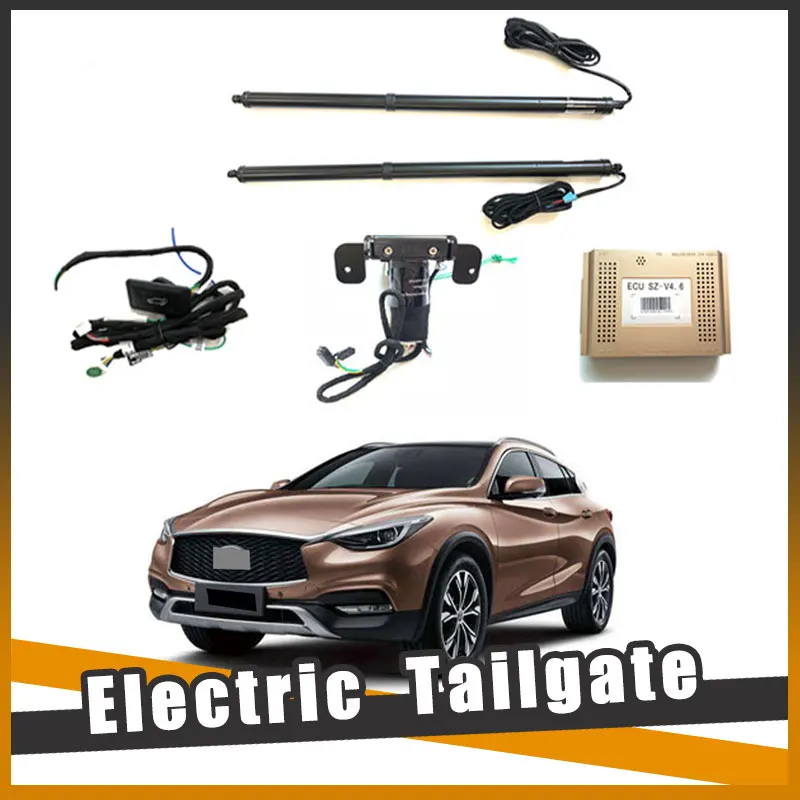 Car Power Trunk Lift For Infiniti QX30 Q30 2017~2024 Electric Hatch Tailgate Tail gate Strut Auto Rear Door Actuato