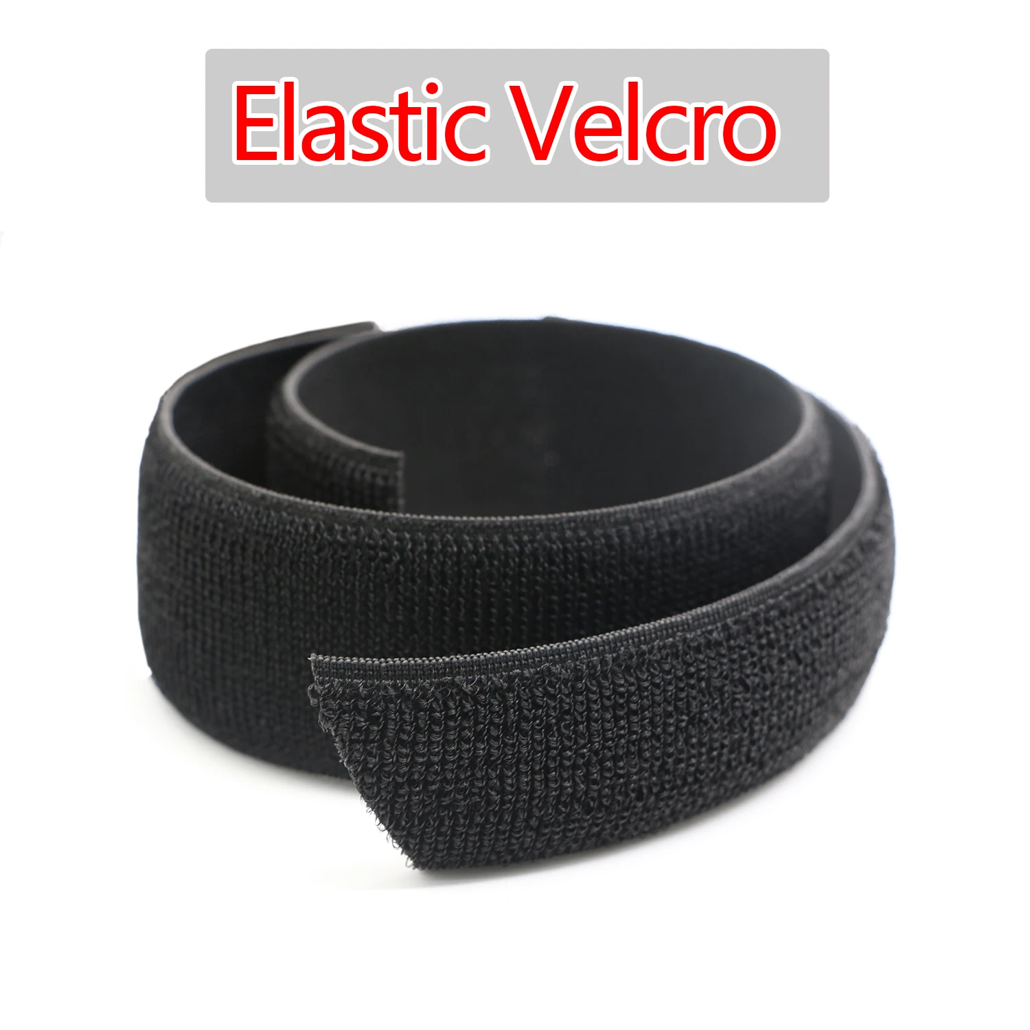 Cinghie elastiche ad anello elastico in nylon magico Nastro di fissaggio appiccicoso Braccialetti da polso Bende fai da te