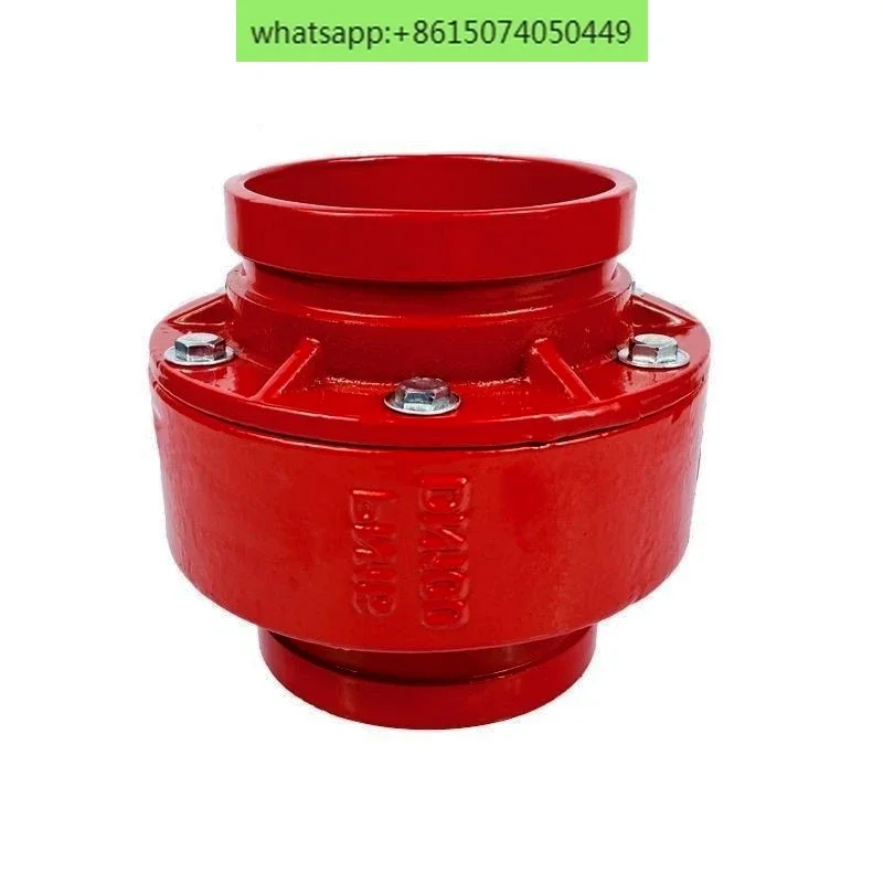 HC81X-16Q Water Conservancy and Fire Engineering Ductile Iron Clamp Type Water Pipe Check Valve