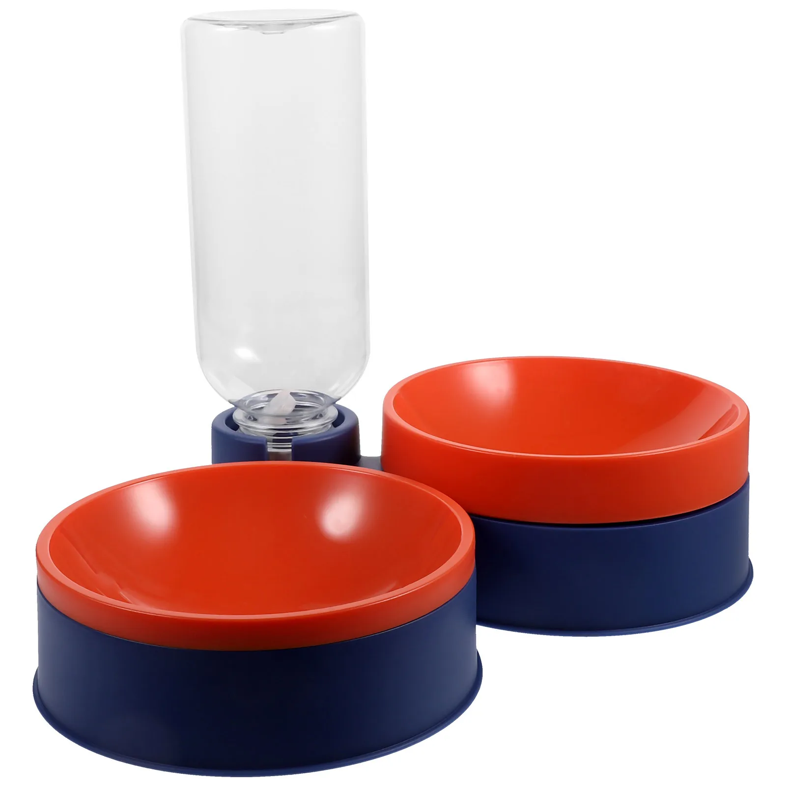 

Cat Dog Automatic Water Feeder Bowl Detachable Portable Plastic Pet Feeding Bowls Pet Food Water Dispenser Bowls for Food