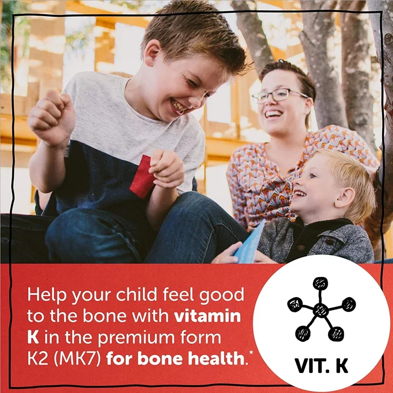 Children's Multivitamin Gummies - Boosts Immunity and Supports Brain Health - with Vitamin C, Omega-3 Fish Oil