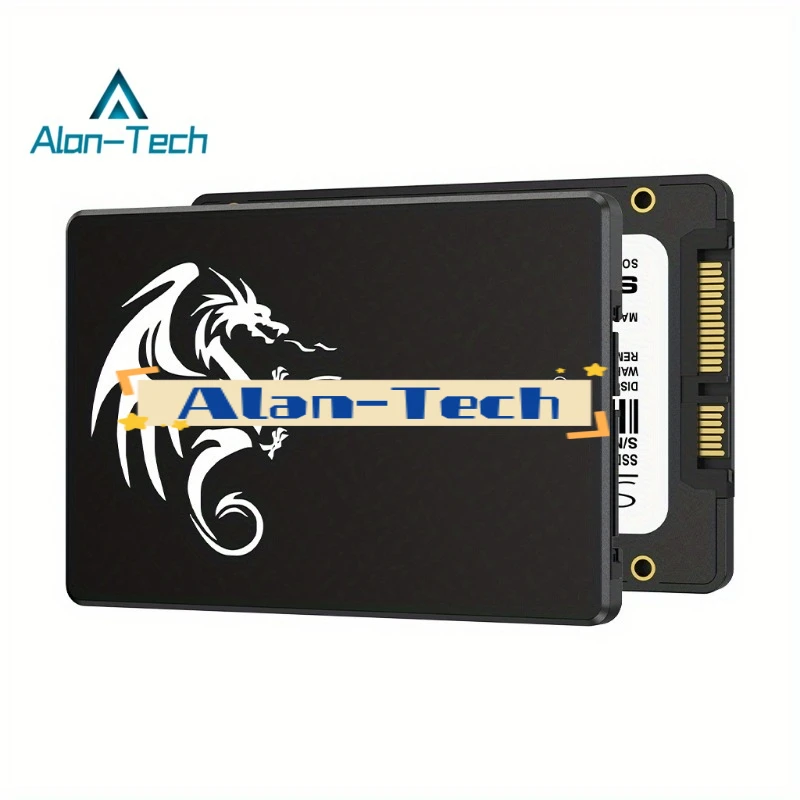 SSD SATA III 6Gb/s Internal Solid State Hard Drive 2.5" 7mm(0.28") 3D NAND Read Speed Up To 550Mb/s,H650 Black Dragon