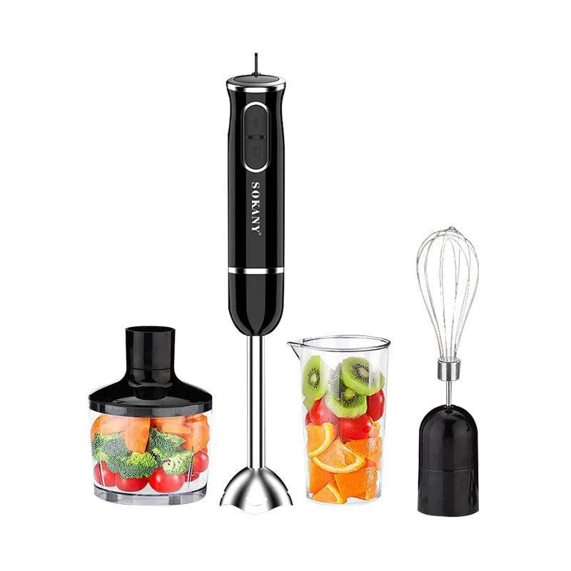 

Baby food dispenser blender four in one mixing and cooking stick, food mixing stick,Egg Whisk Mixer Juicer Meat Grinder