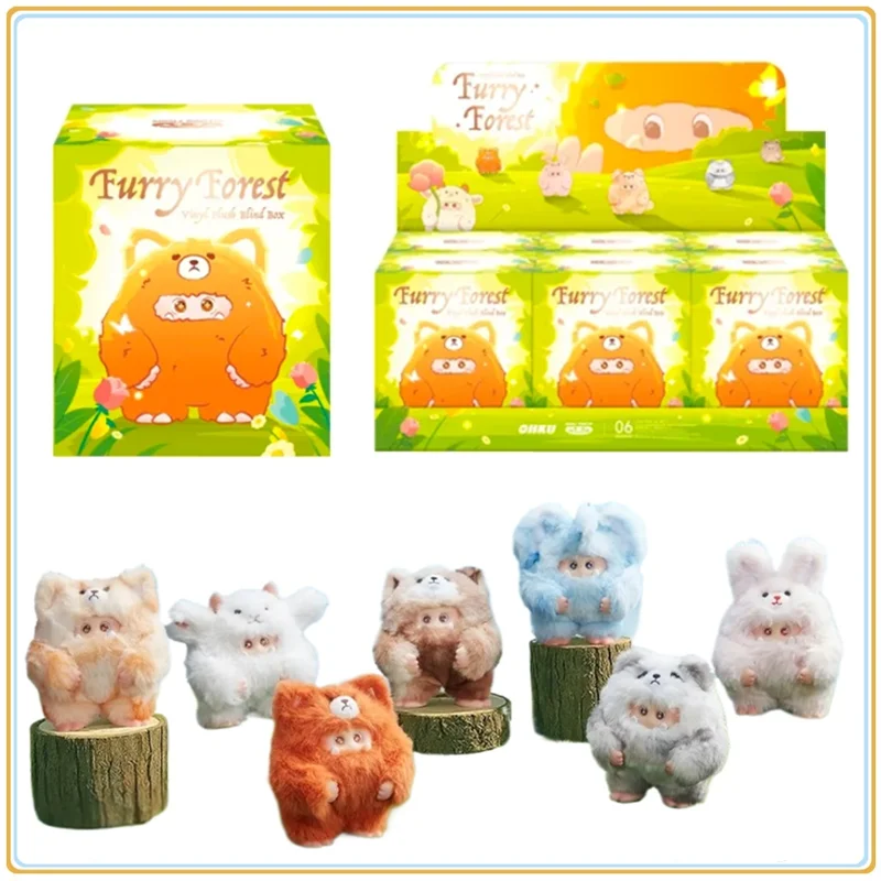 

Подлинная пушистая гиглейка монстр пушистый лес виниловая глухая коробка второго поколения аниме фигурки мультяшный декор игрушка кулон подарок