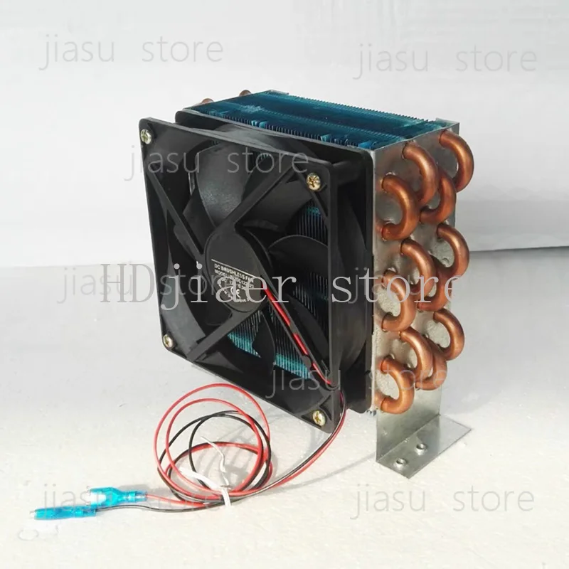 CP3X6X120 Micro Mini Condenser Air-Cooled Copper Tube Finned Radiator Evaporator with 120 Single Fan