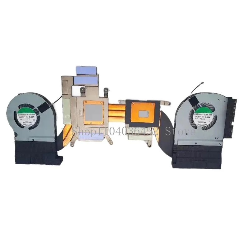 

Новый вентилятор охлаждения процессора вентилятор GPU с радиатором для DELL Alienware 13 R3 05H8Y5 P81G Бесплатная доставка