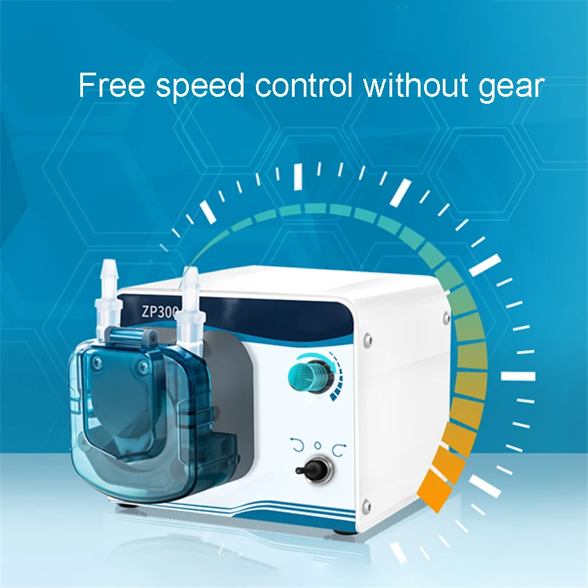 

ZP300-S32/N32/S48/N48 Brush Motor Small Peristaltic Pump Liquid Dosing Pump Micro Self-priming Pump Intelligent Peristaltic Pump