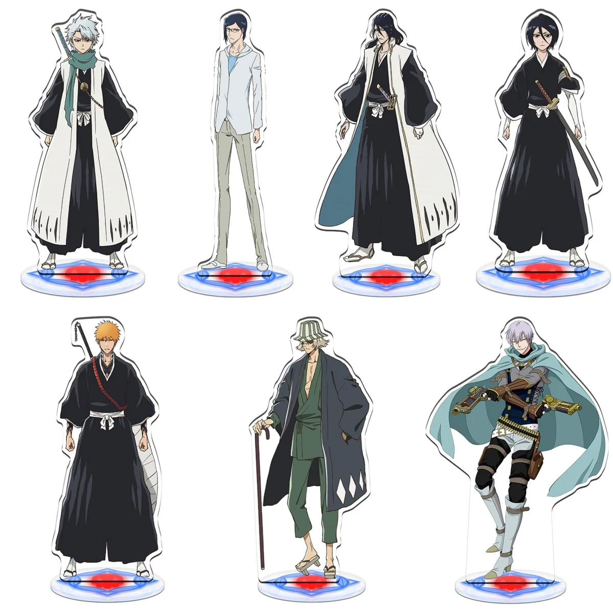 15CM 2025 Hot Anime BLEACH Story Acryl Model Cosplay Charm Tekens Ornament Accesorios Goederen Collectie Geschenken