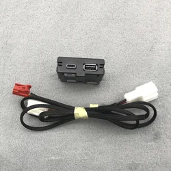 3GB 035 954  Rear Seat  Type C&USB Adapter charger Socket Armerst USB wiring harness For vw Tiguan 2 MK2 Teramont Octavia