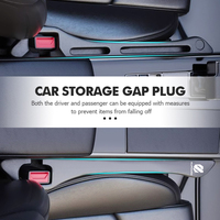 2pcs Car Seat Gap Filler Side Seam Plug Leak-proof Filling Strip For Toyota Alphard Vellfire 20 30 AH20 AH30 2008 2009 2010 2011