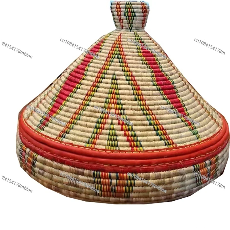 hand made mesob basket woven serving basket