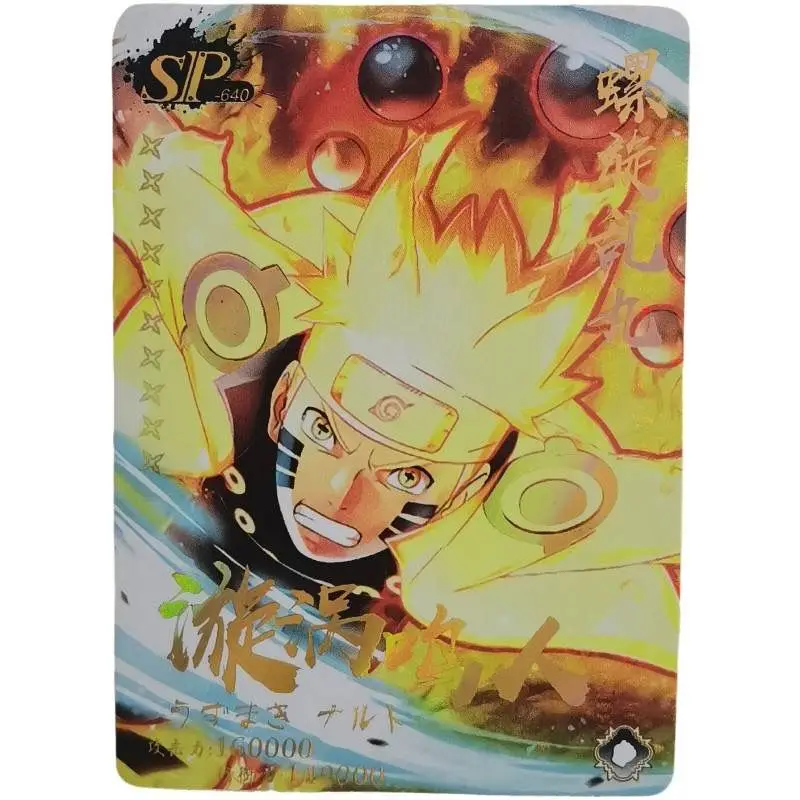 Naruto Ssp Sp Series Rare Collection Card Hyuga Hinata Uzumaki Naruto Anime Character Cartoon Board Game Toys Christmas Gifts