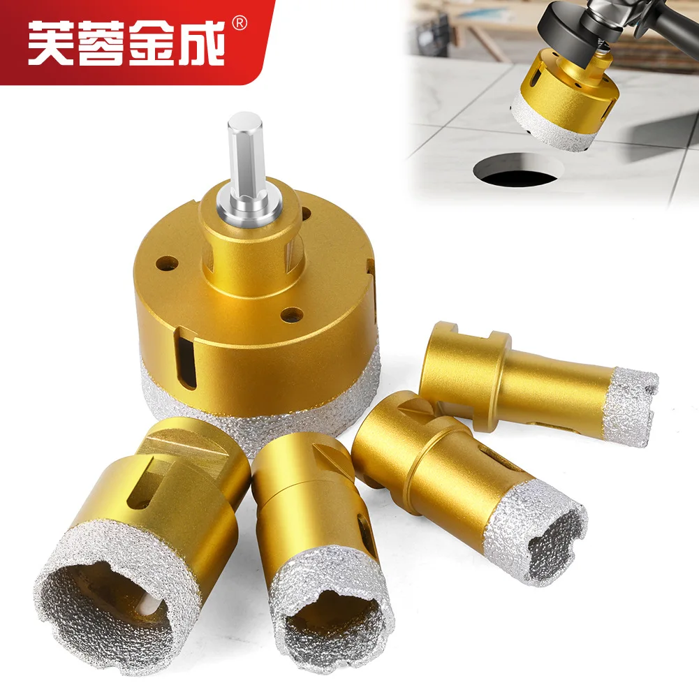 M14 Brazed Hole Opener Emery Stone Punching Tile Marble Granite Opening Angle Grinder