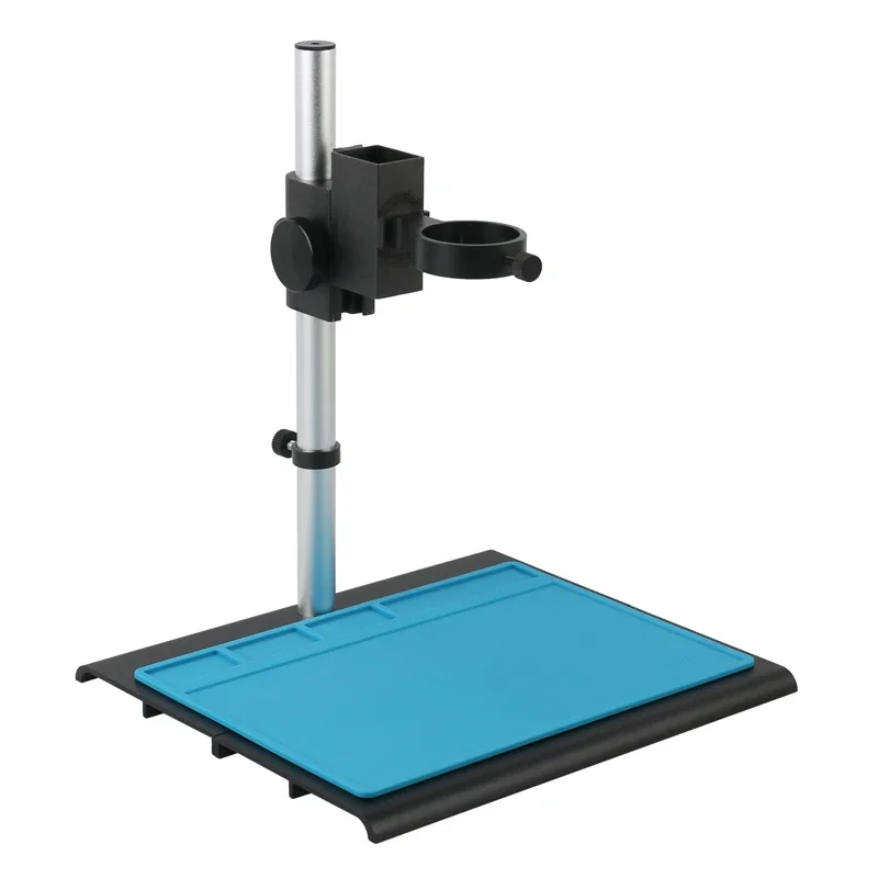 Aluminum Alloy Adjustable Focusing Bracket Holder Table 42mm Stand mat For Digital HDMI USB Video Microscope Camera