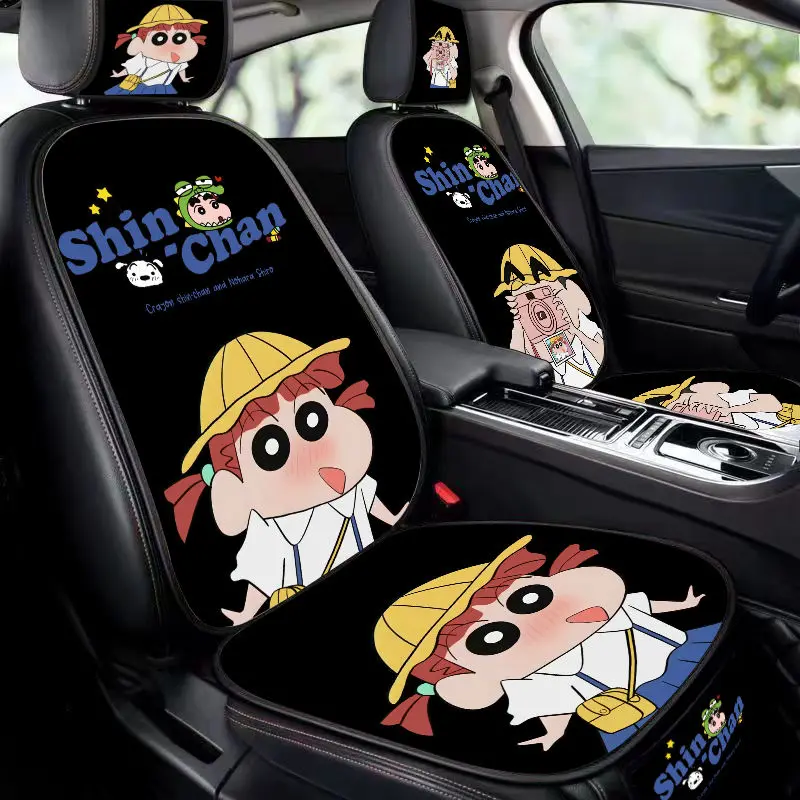 

Cartoon Crayon Shin-Chan Car Cushion Anime Style Car Seat Cushion Cute Car Accessories Breathable Non-Slip Comfortable Cushion