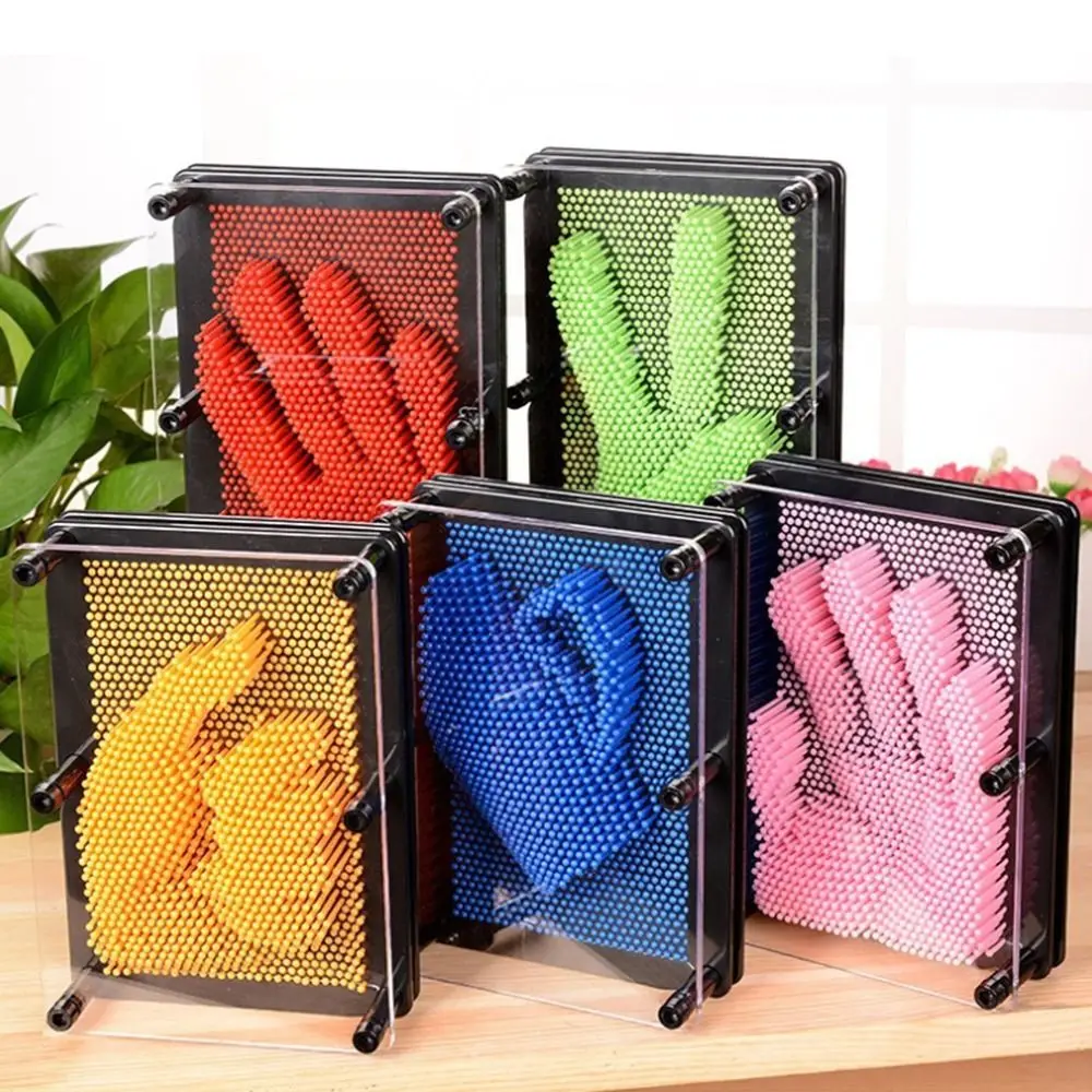 3D Spielzeug Kinder Geschenk Hand Modell Fingerabdruck Malerei Home Dekoration Pin Art Board
