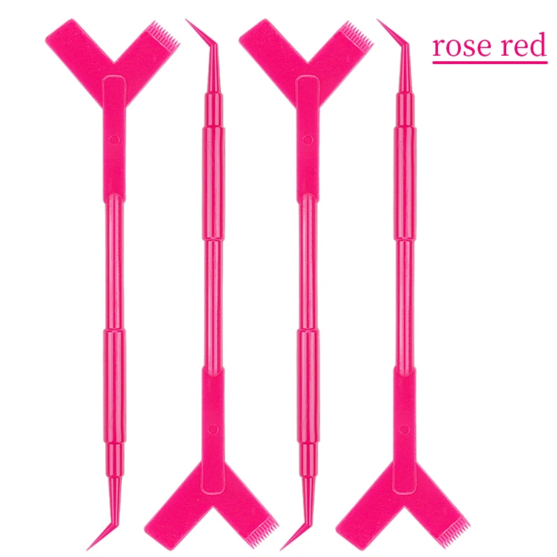 10Pcs Reusable Plastic Eyelash Perming Stick Tool