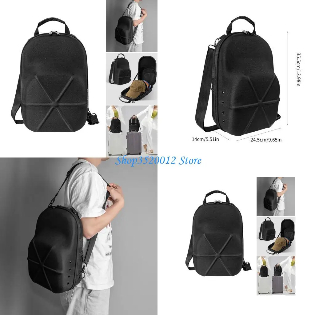 

27RD Durability Baseball Hat Travel Organizers Adjustable Shoulder Strap Holds for Outdoor Camping