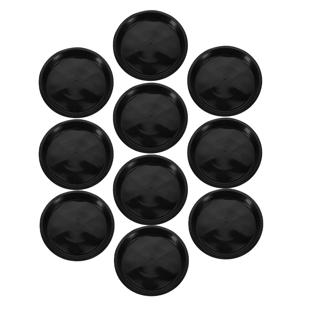 

10pcs Round Plant Saucer Tray Durable Plastic Flower Pot Base Leak Proof Drainage Tray For Indoor Plants Bonsai Trays For Plants