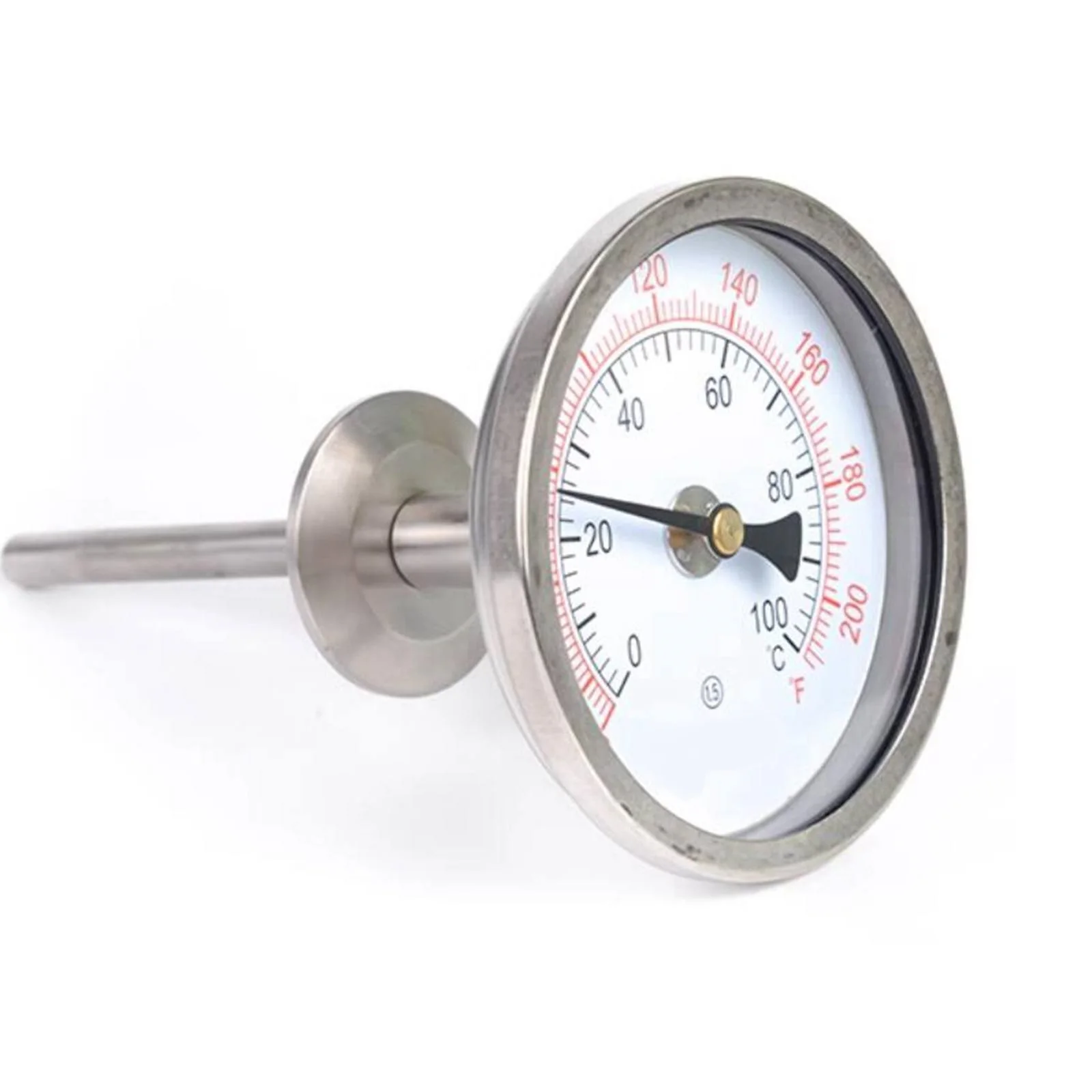 

Диаметр 60 мм, 304, осевой биметаллический термометр, 1,5 дюйма, 2 дюйма, наконечник с тройным зажимом, 50,5 мм, 64 мм, санитарный датчик температуры, оптовая продажа