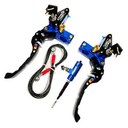 Motorcycle CNC Hydraulic Clutch Lever Master Cylinder Oil Pipe Anti-theft Lock Direct Push Pump Brake Dirt Bike Modified Parts