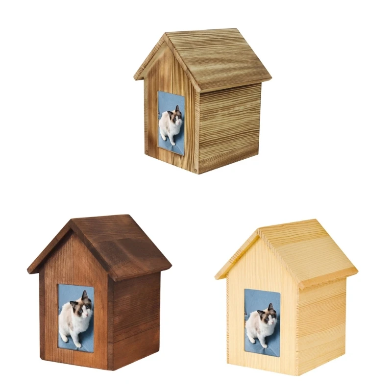 

Pet Memorial Urns for Dog Ashes Funeral Cremation Urns with Photo Frame